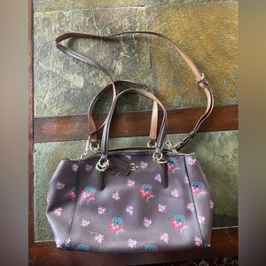 COACH MINI CHRISTIE CARRYALL IN WILDFLOWER
PRINT COATED CANVAS